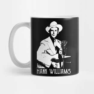Vintage Classic Hank Country Music Gift Mug